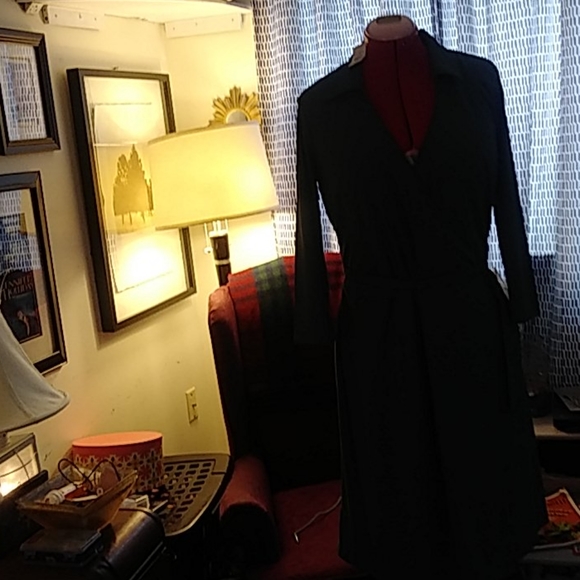 New sz12 w/tags LOFT wrap dress - Picture 3 of 5